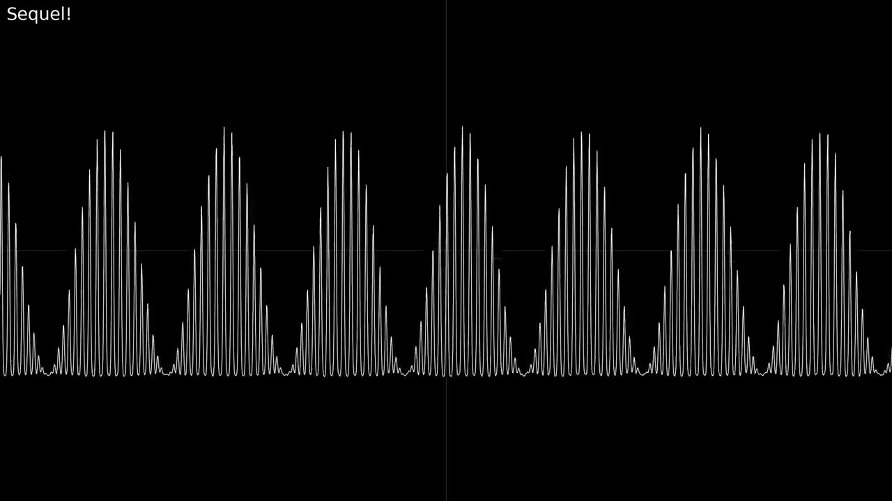 Images and Sounds generated using JavaScript 2 (OSCILLOSCOPE VIEW)