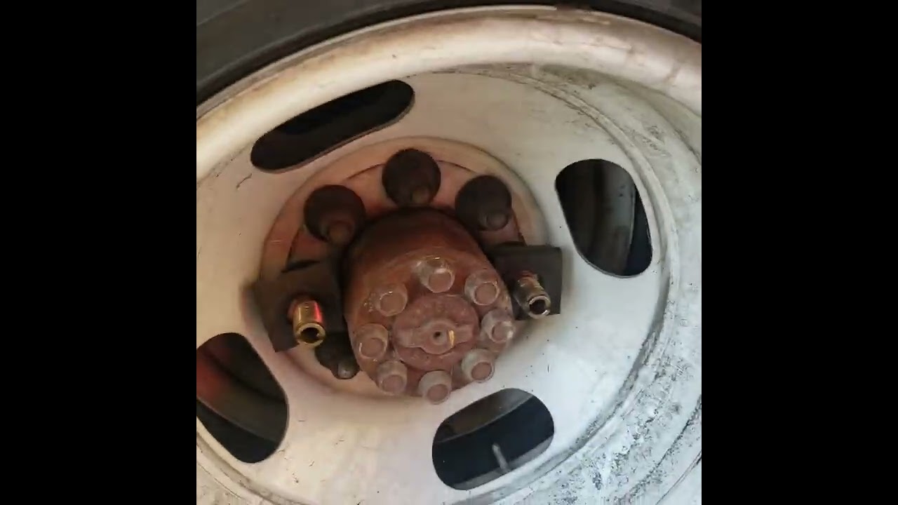 Installing valve stem extenders on my RV same as  motorhomes // coach // dually trucks....
