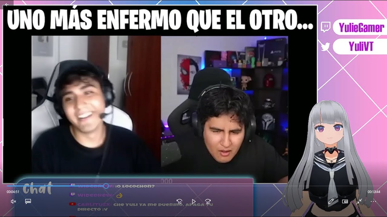 REACCIONANDO a LOCOCHON Donando a STREAMERS para que muestren su HISTORIAL #3