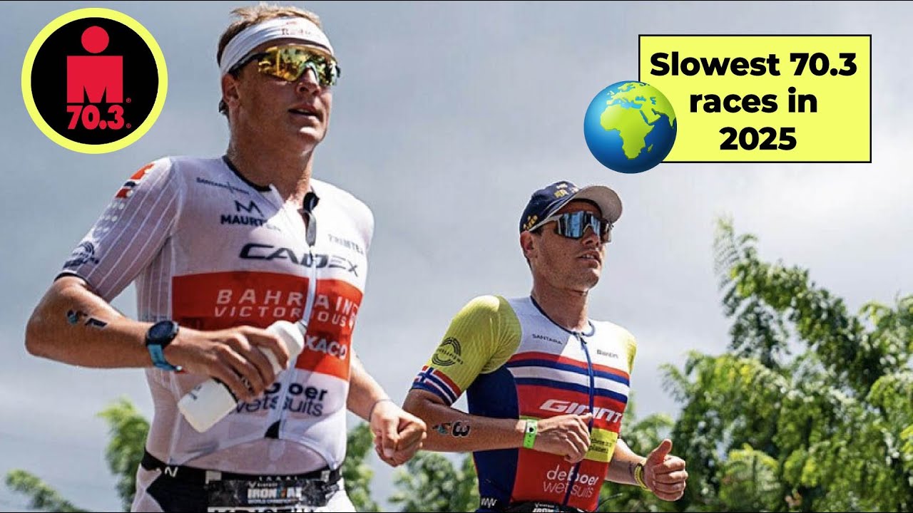 Эти трассы Ironman 70.3 бьют личные рекорды (издание 2025 года)