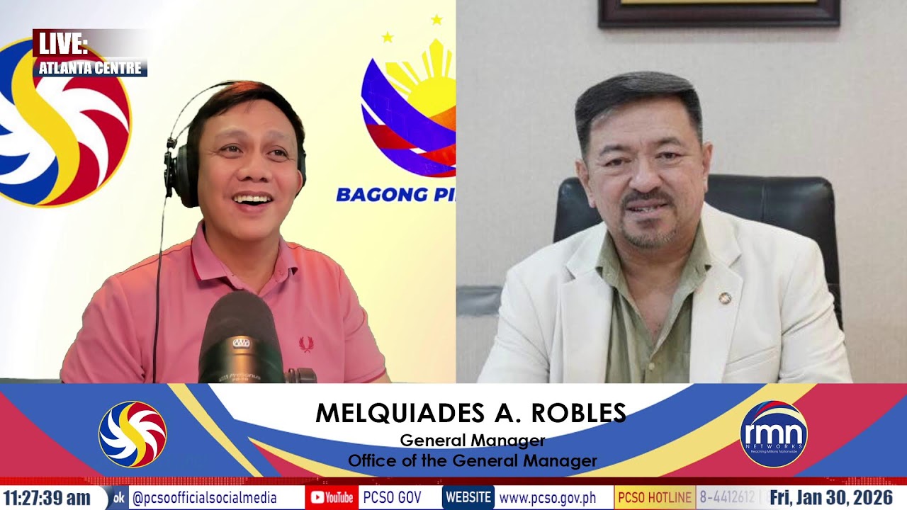 PCSO, HINDI UMUURONG SA PAGTULONG! - JANUARY 30, 2026