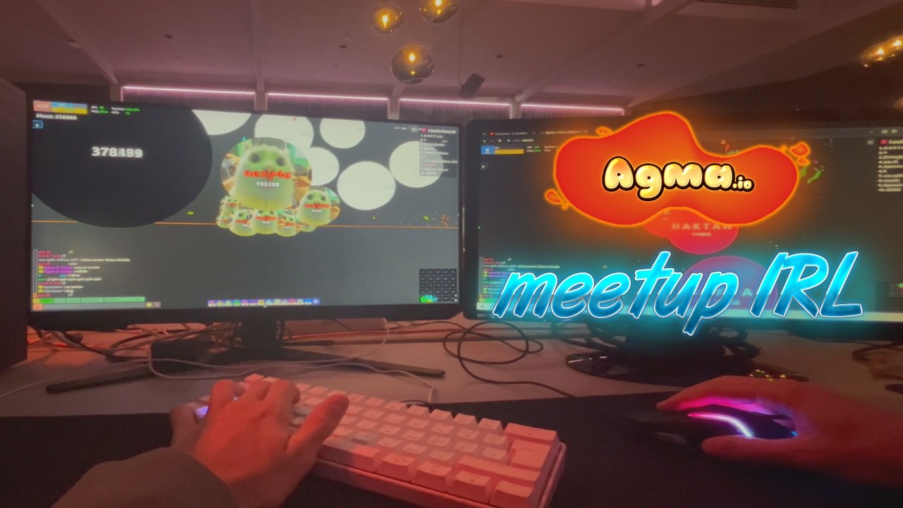 Играем в Agma.io в реальной жизни! (Чемпионат мира)