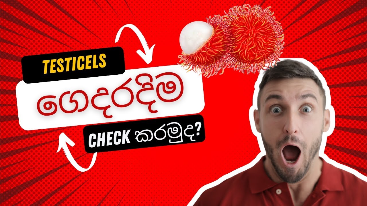 Testicles ගෙදරදිම Check කරන්නෙ මෙහෙමයි - Dr.Iresh Jayaweera
