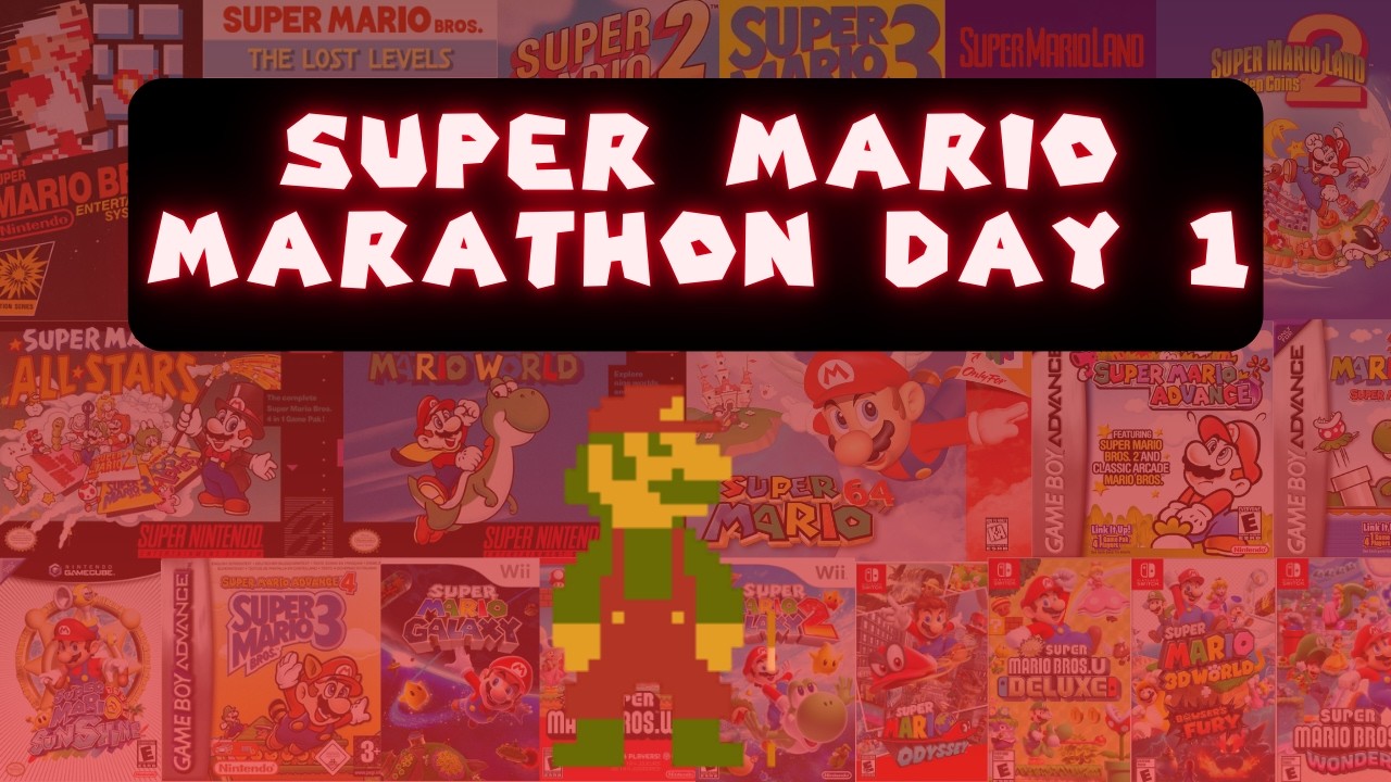 Starting in '85! Super Mario Marathon Day 1!