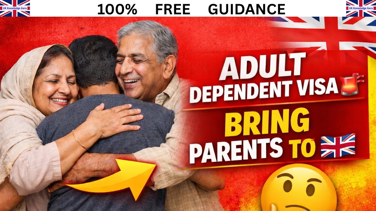 How to Bring Your Parents to the UK Legally | Adult Dependent Relative Visa my Application Process
