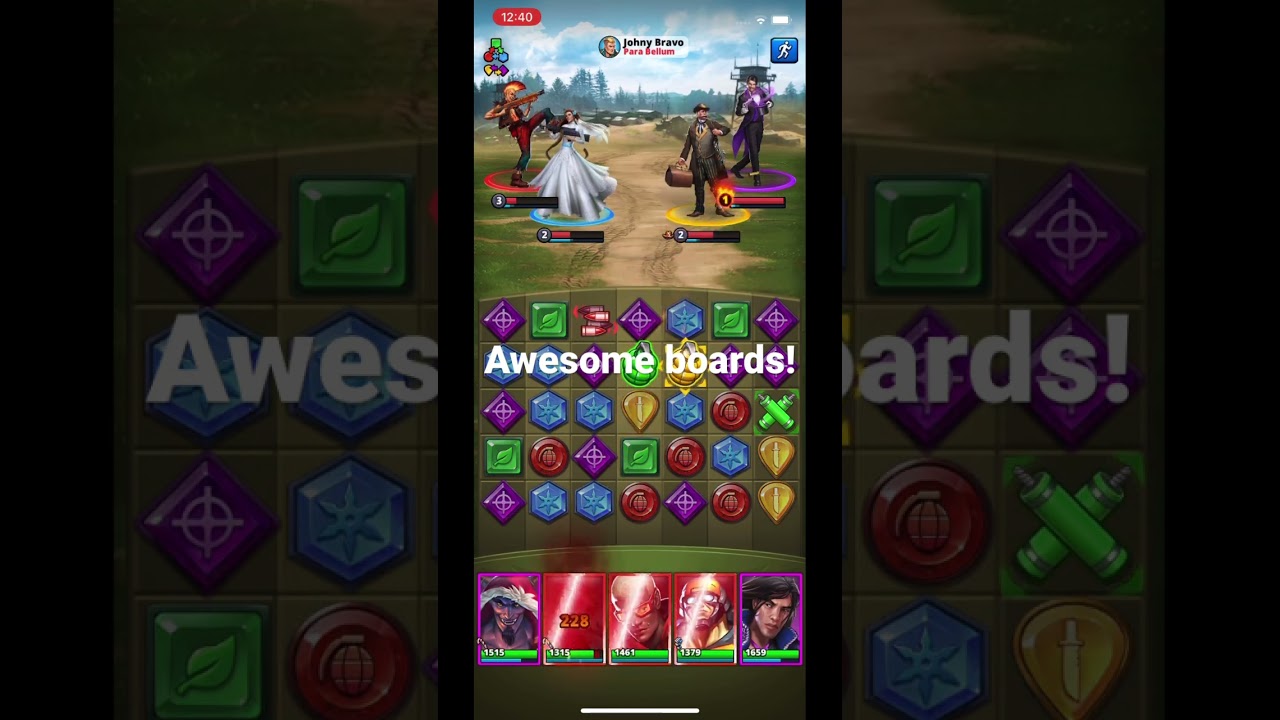🤺Revenge on request: Alla vs Johny Bravo. Awesome boards!!!! Puzzle Combat