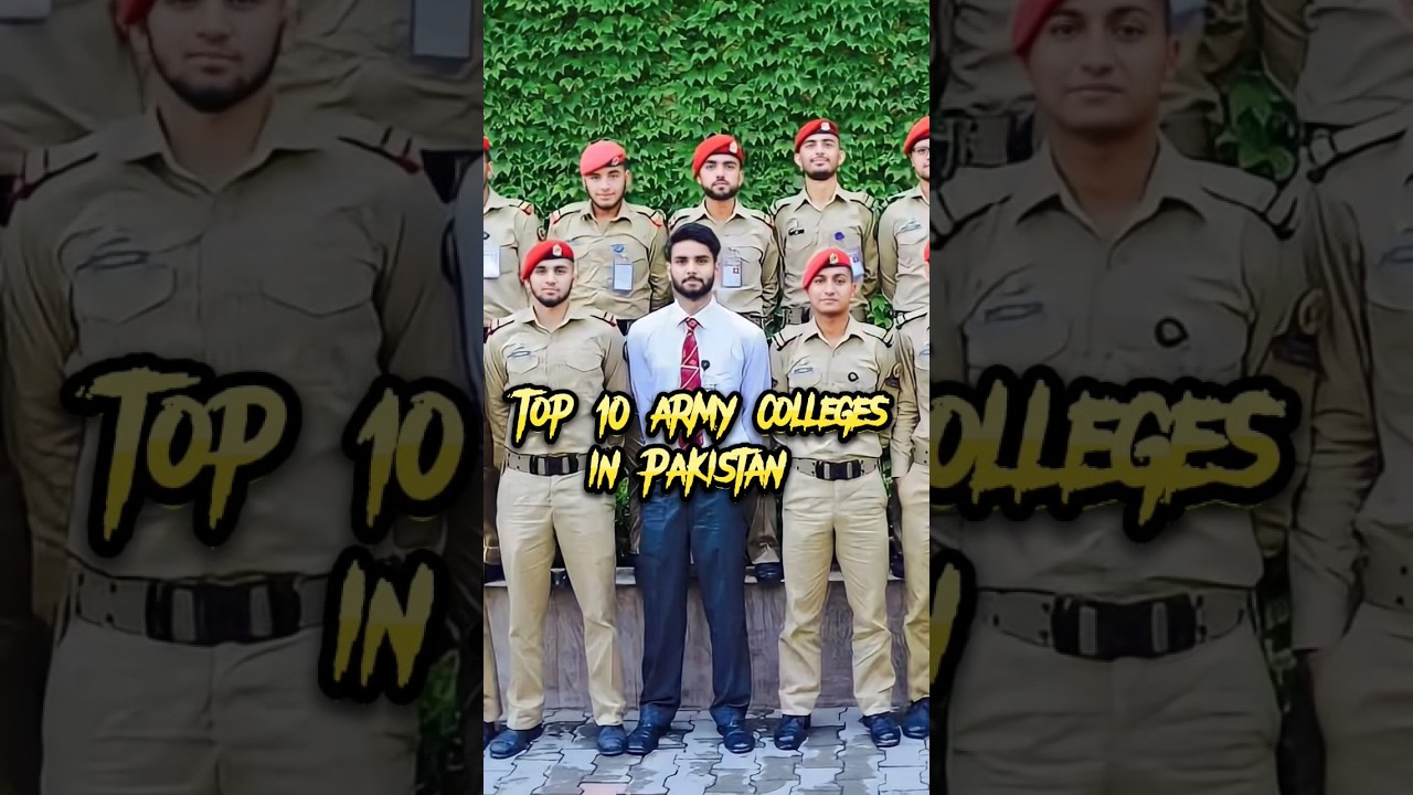 Top 10 army colleges in Pakistan #top10facts #top10 #pakistan #armycolleges #cadet #fypシ #armyschool
