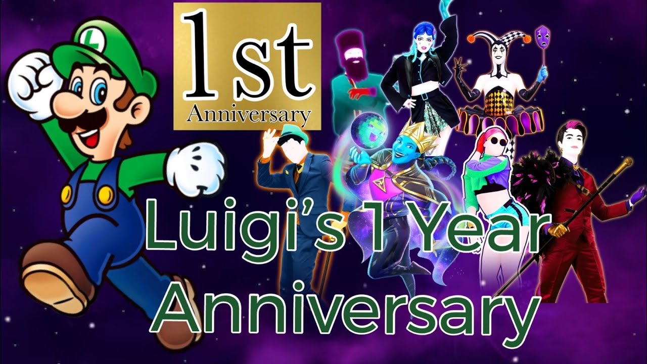 Luigi: 1st Anniversary Special - Streaming Just Dance 2024 Edition and Just Dance 2019
