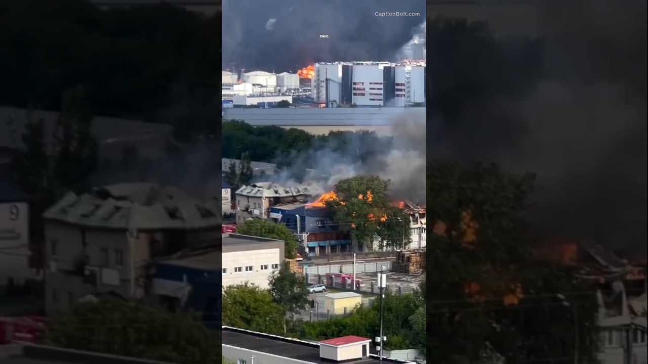 Ukarine largest ever drone strike on Moscow Russia🚨#russia#ukrainewar#war#drone#droneattack#news#usa