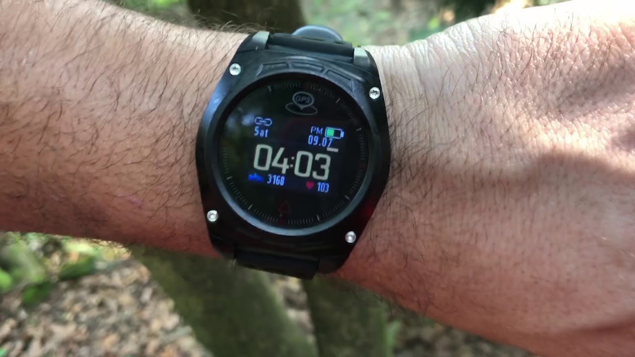 Diliberto LEN12 GPS Smart Watch with heart rate monitor
