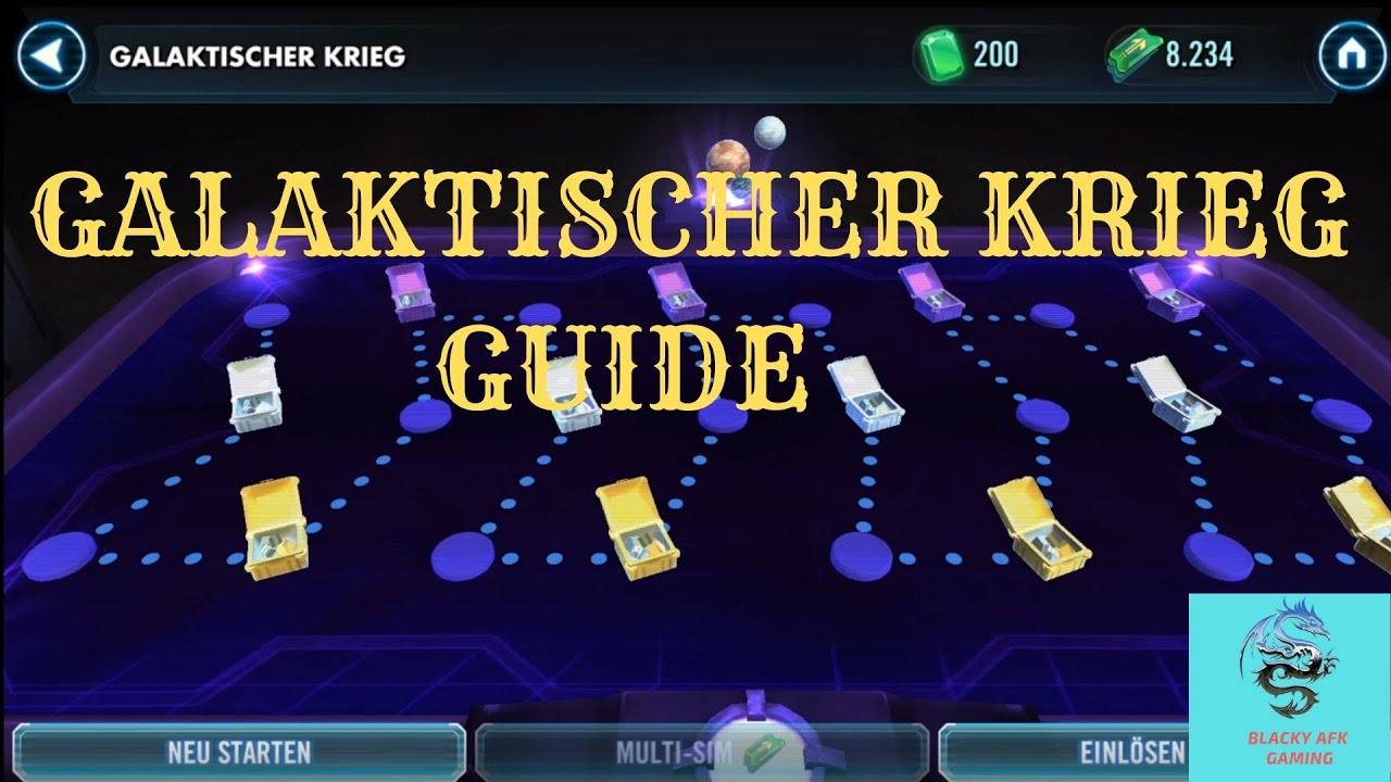 Galaktischer Krieg Guide ★ Tutorial Star Wars Galaxy of heroes