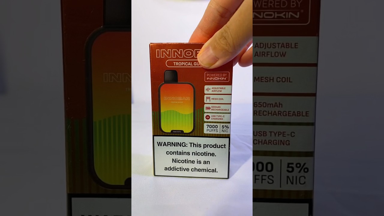 Innokin INNOBAR 7000 #asmrsounds #fyp