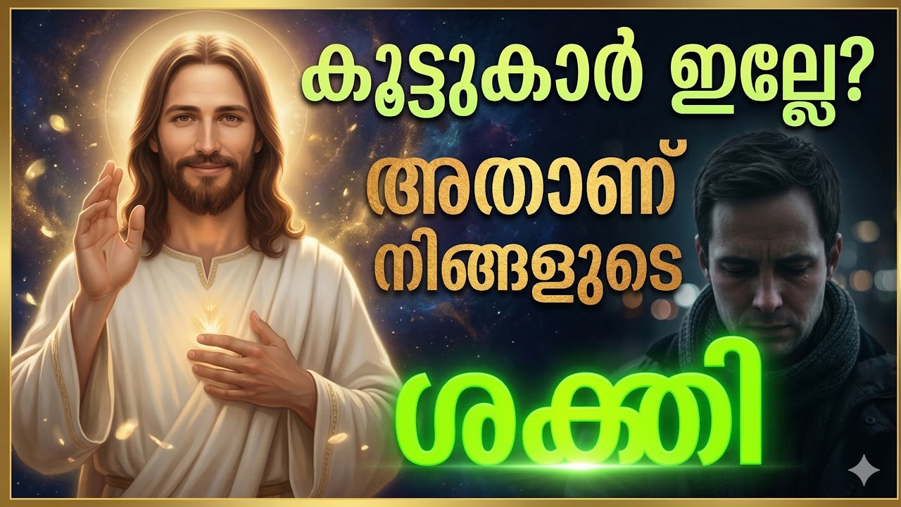“എനിക്ക് ഫ്രണ്ട്സില്ല” എന്ന് കരയുന്നവർ ഇത് കേൾക്കണം | ദൈവത്തിന്റെ രഹസ്യ പദ്ധതി