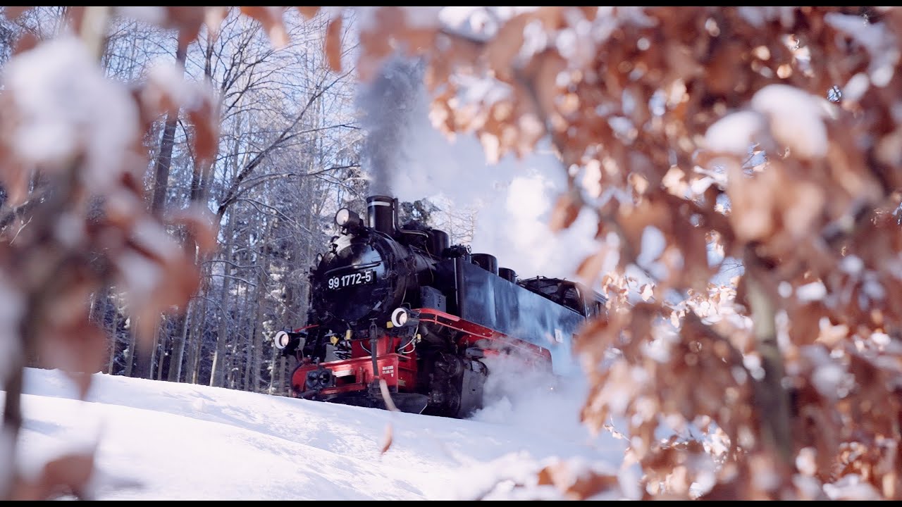 WINTER DAMPF & LEIDENSCHAFT - DAMPFBAHN-ROUTE Sachsen - Erzgebirge Oberlausitz Saxony