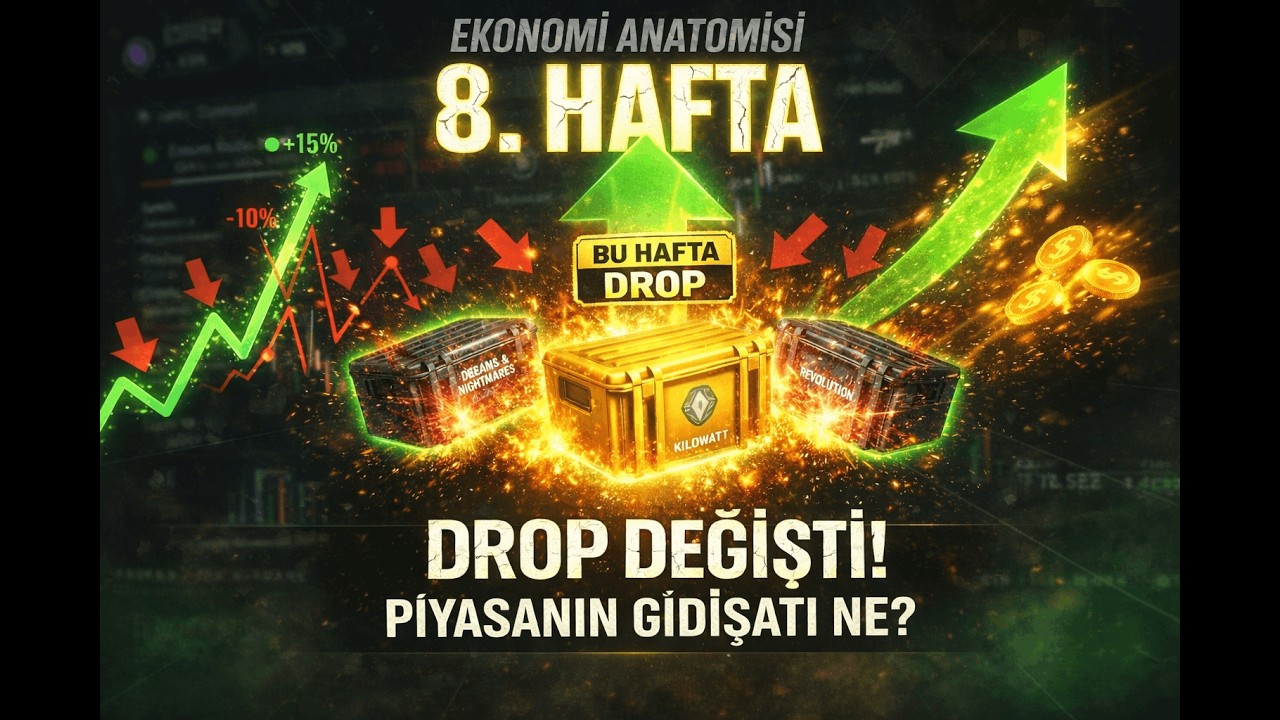 CS2 Ekonomi Anatomisi #8 | Arbitraj İtemleri, MarketCap, Kasalar, Armory ve Güncelleme Beklentileri?