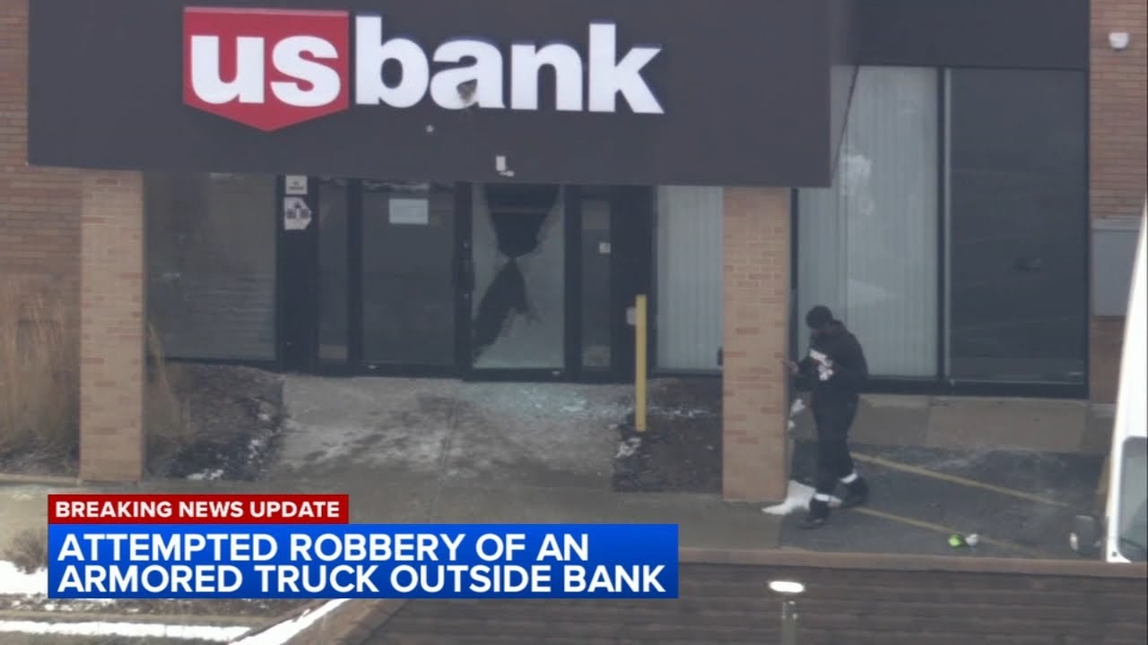 Bank customer describes gunfire during attempted armored truck robbery