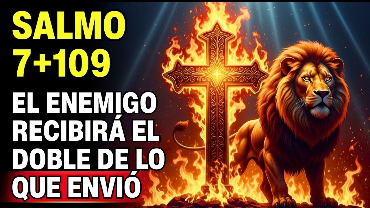🔥 Dios acaba de revelar: Salmo 7+109 DEVUELVE toda maldad al remitente, fuego el doble