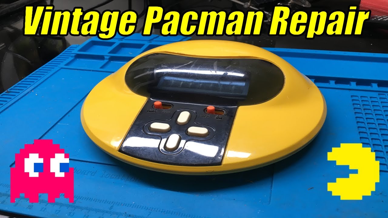 Repairing A Vintage Tomy Pac Man from 1982