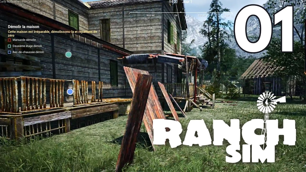 le d&eacute;but de l'aventure - RANCH SIMULATOR #1