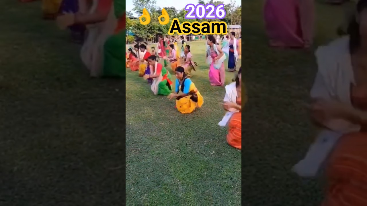 New video Bodo song dance 👌👌 Gitu & jintu boro Anganwadi Black Assam!!#bodo song dance#assam