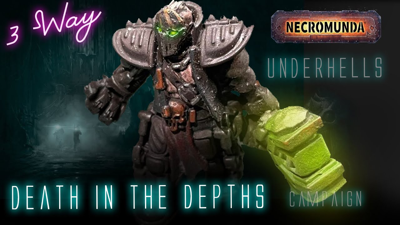 Spyrers, Orlock & Goliath 3 Way -Hive Secundus Underhells Campaign- Necromunda Battle report