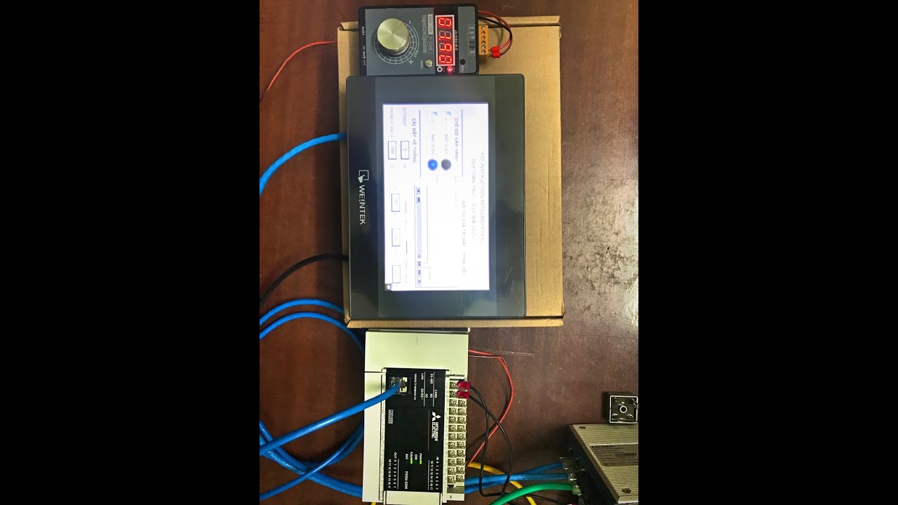 PID FX5U/FX3U Instruction - Hướng dẫn lập trình PID Mitsubishi FX hiển thị HMI Weintek