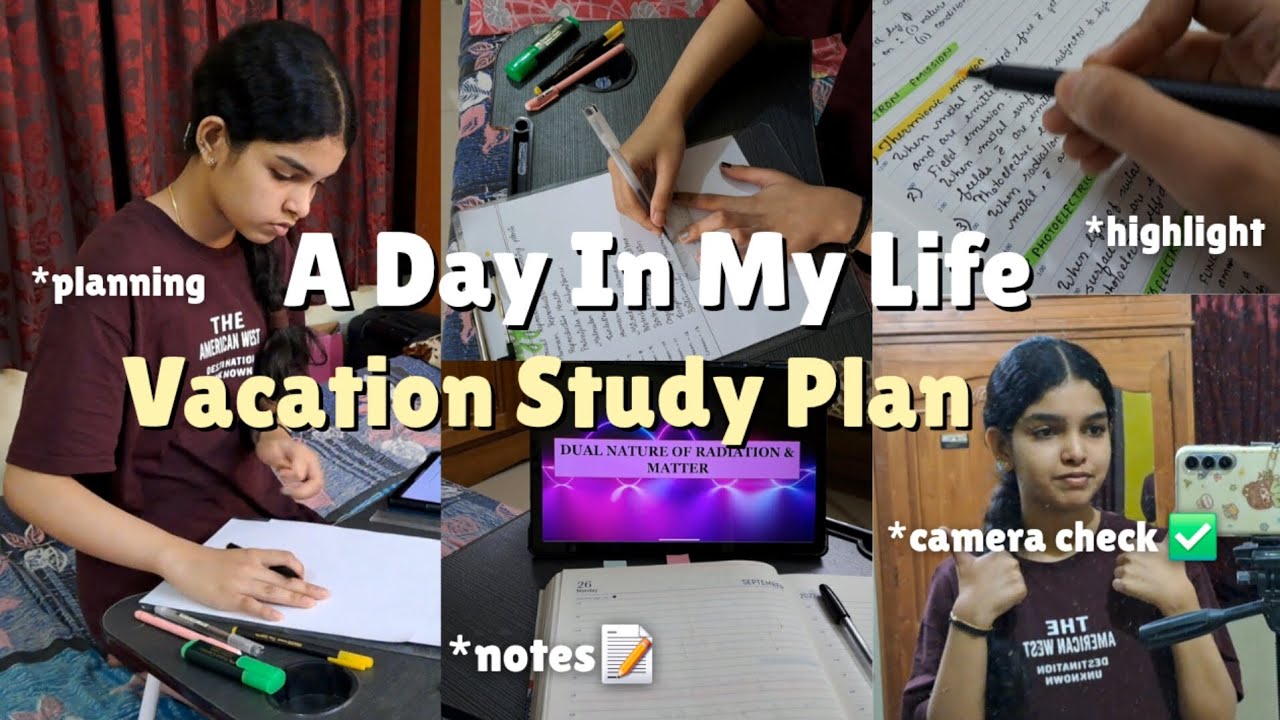 A Day In My Life || Vacation Study Vlog || 12th Grader || Malayalam || Lonely Lunar 