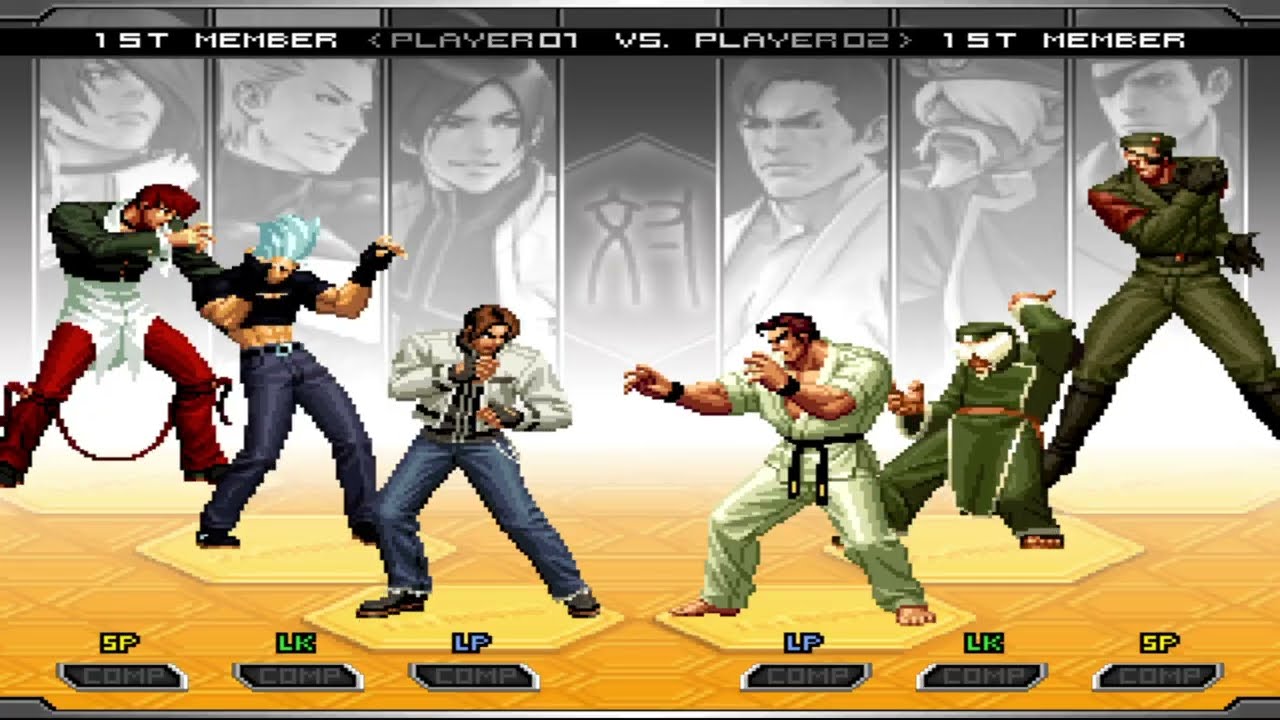 TEAM MASTER KOF  2002 UNLIMITED MATCH