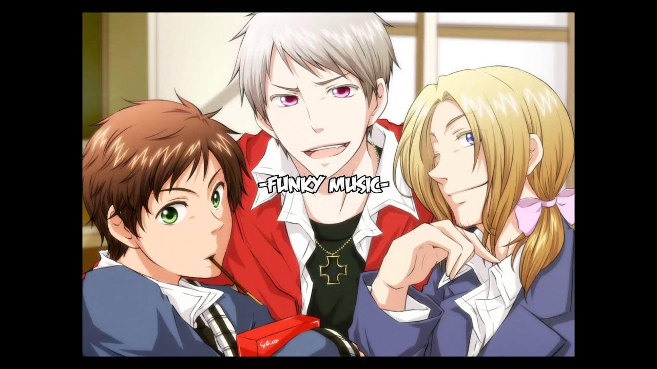 (APH) Bad Friends Trio - Marukaite Chikyuu [ENGLISH LYRICS ON SCREEN]