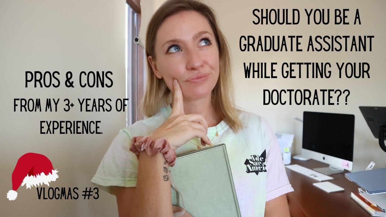 Graduate Assistantship / Research Assistantship: Is it worth it? | Doctoral candidate | Vlogmas #3