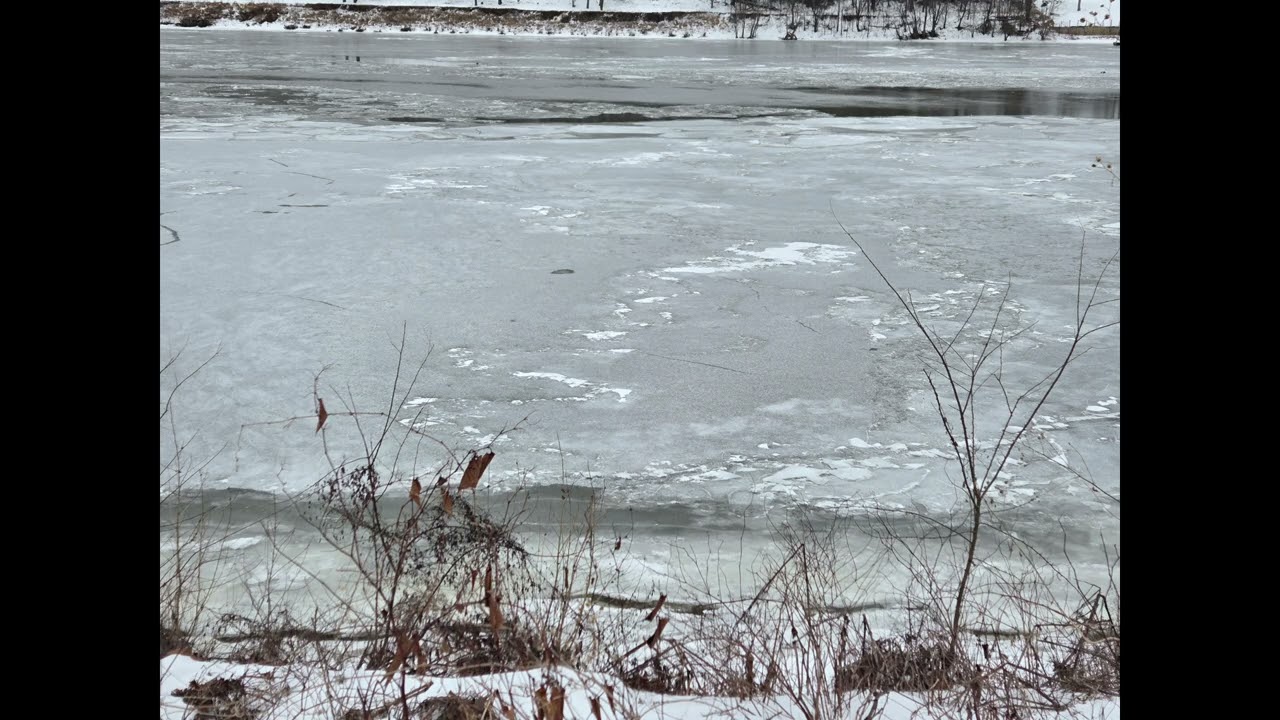 Ice on the Ohio River 2 2 26