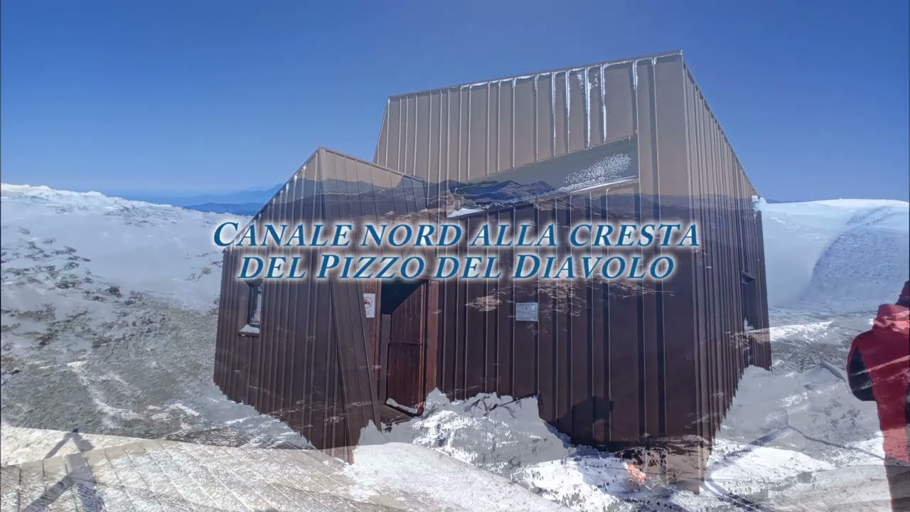 Pizzo del diavolo -  Canale nord alla cresta - 21.01.2024