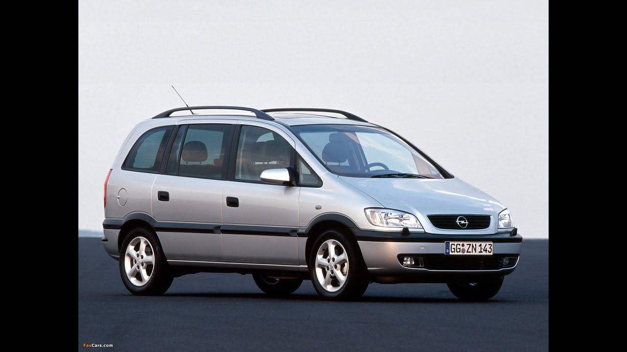 Opel Zafira 2 rijen 1999-2003