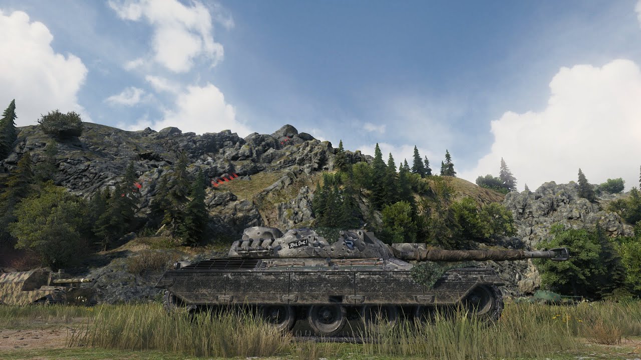 WoT Guide Play Kampfpanzer 50 t, Mountain Pass, ver 1.10.0