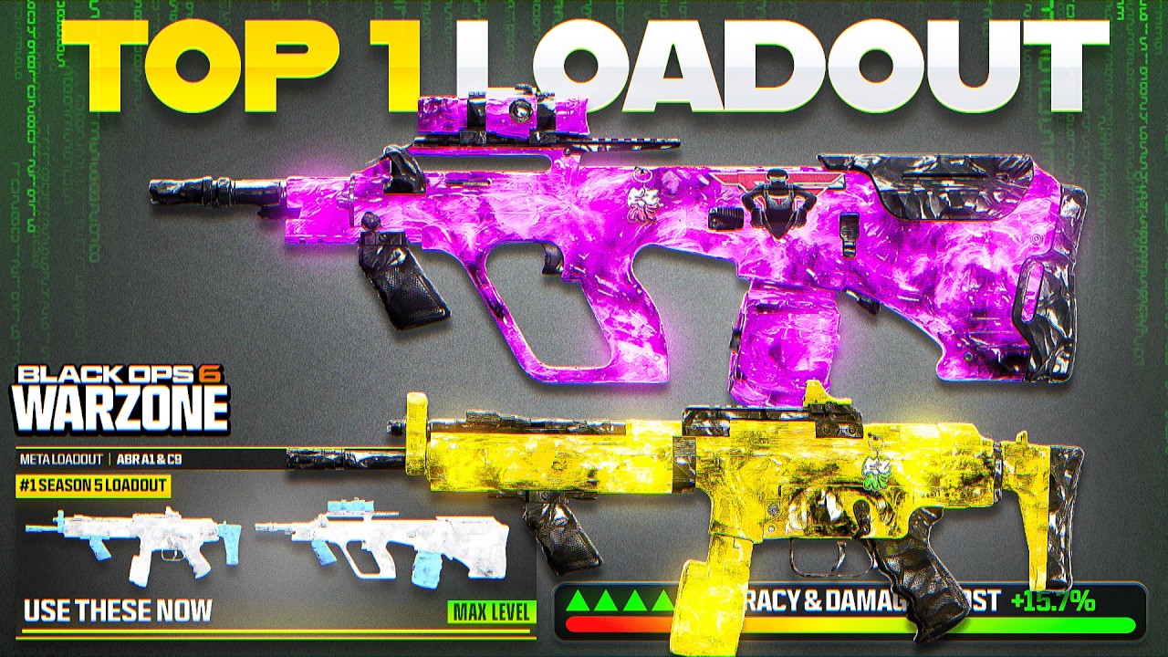 *NEW* #1 BEST META LOADOUT in WARZONE BO6 for SEASON 5 (Best Warzone 3 Meta Loadouts)