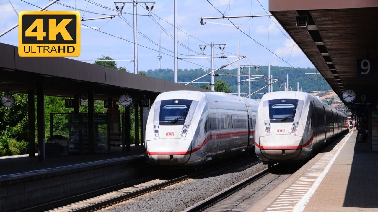 ICE Train Compilation (Göttingen Bf)