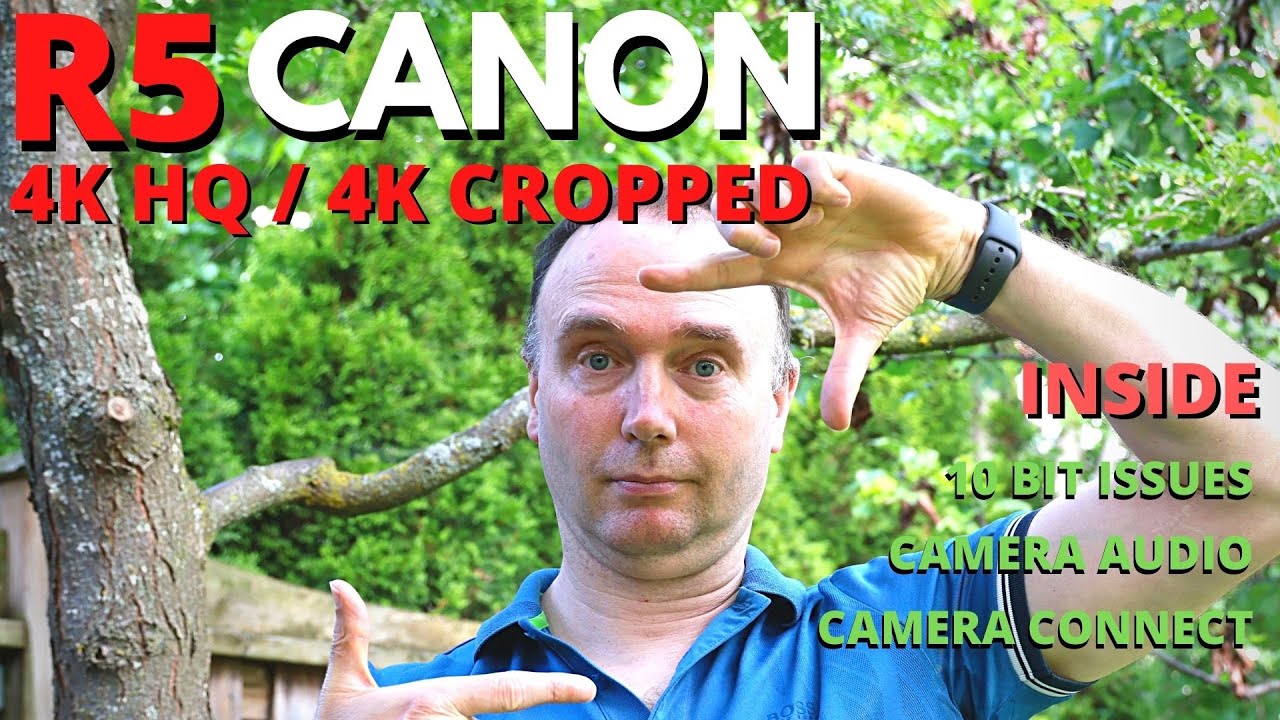 Canon R5 - 4K HQ v 4K cropped