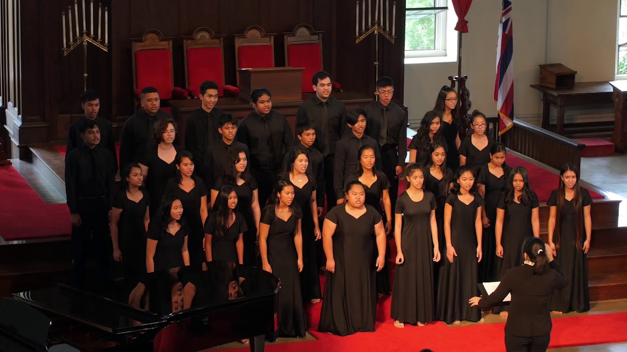 Maui High School Chamber Choir - Battle of Jericho