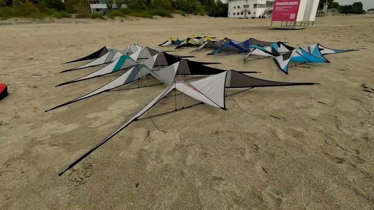 Ziggy Version 95 Technic/Light wind test.Pärnu beach spot.