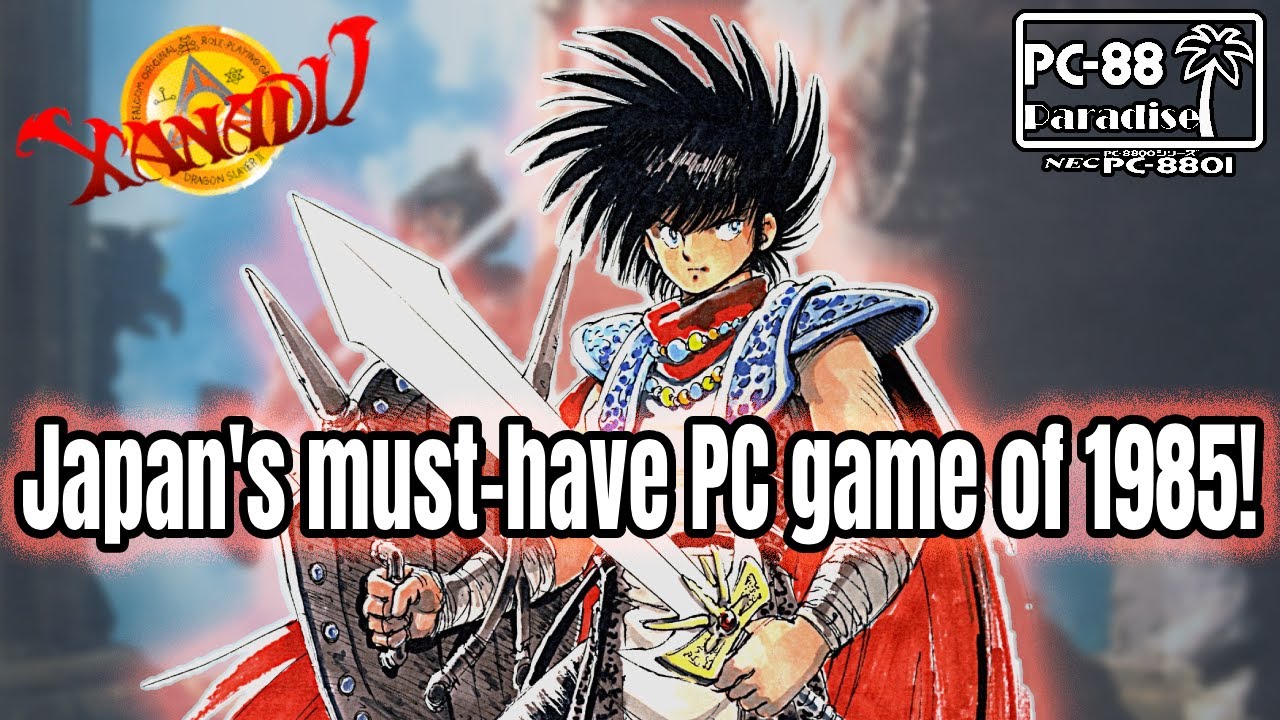 Xanadu (PC-88 Paradise) Оригинальная классика Falcom и обязательная к приобретению 8-битная ролев...
