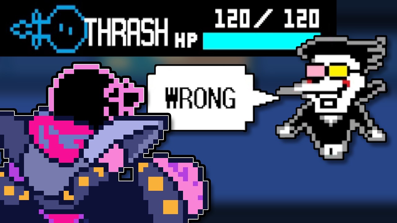 What if You PUT Thrash in Other Battles? [Deltarune chapter 2]
