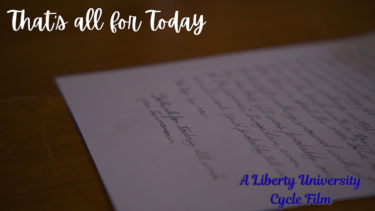 That's All for Today | Cycle Project 5