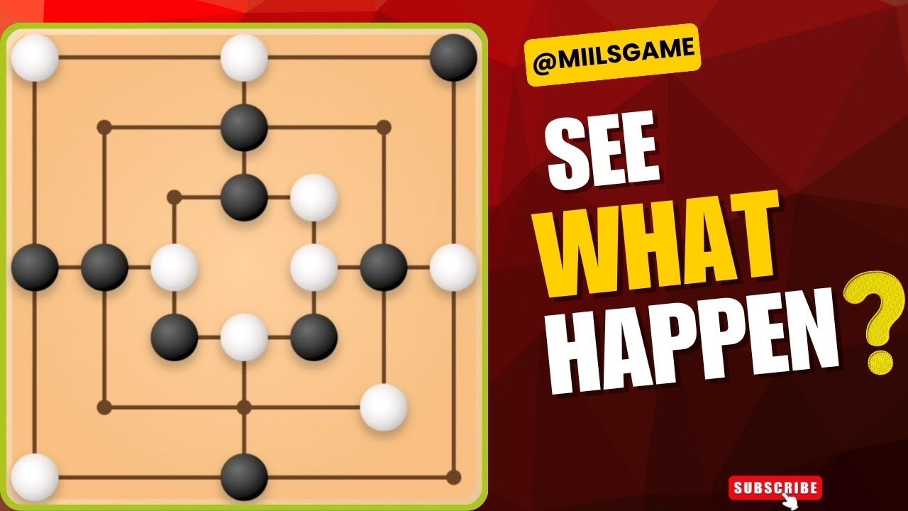 Tactics Decide Everything — Win, Lose, or Draw?! This Game Blew My Mind 🤯 | Nine Men’s Morris