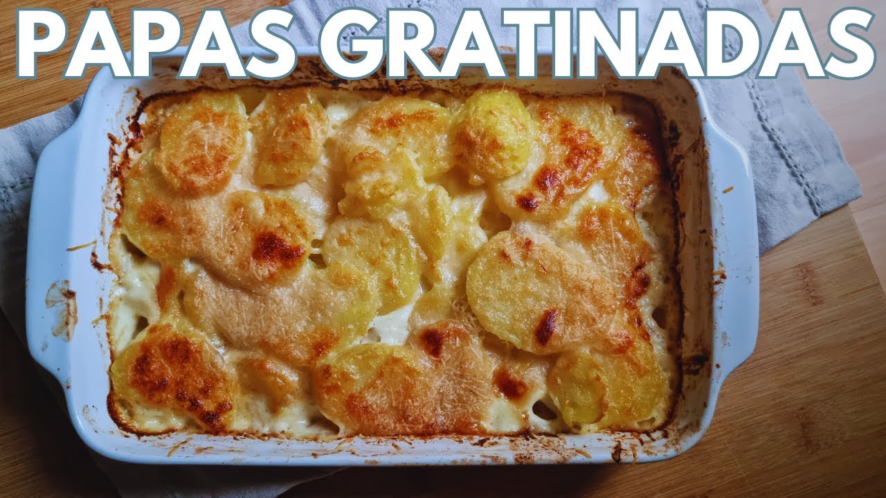&iquest;C&oacute;mo Hacer Papas Gratinadas facil y rapido Todos las Amar&aacute;n?