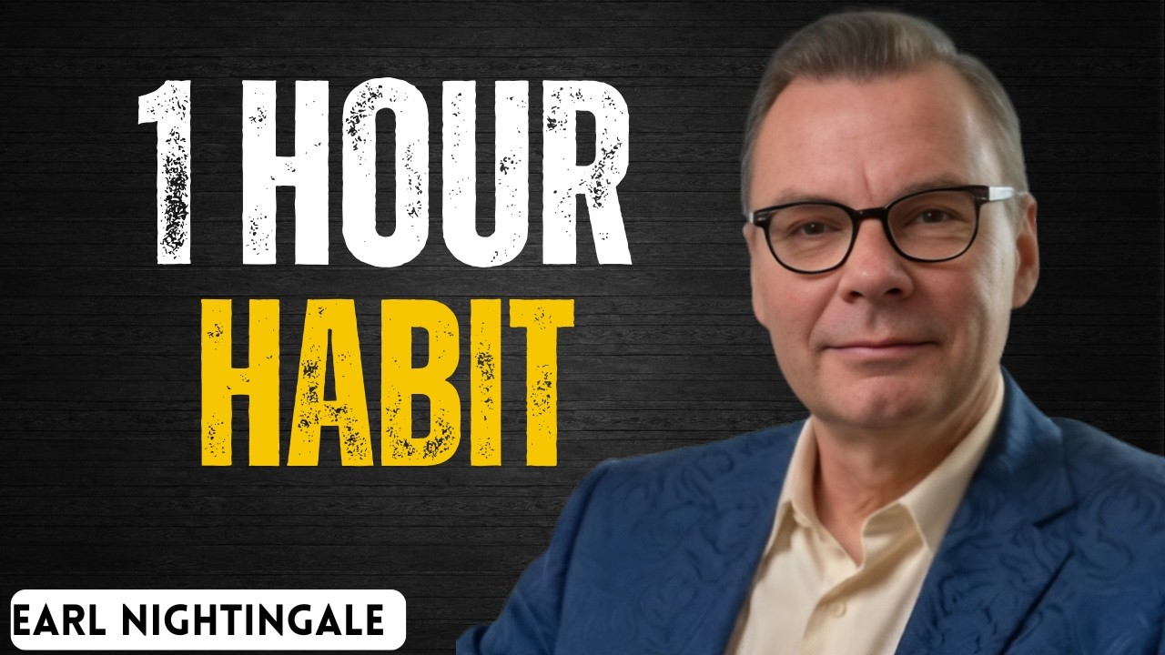This 1 Hour Habit Will Change Your Life   Earl Nightingale 1080p caption