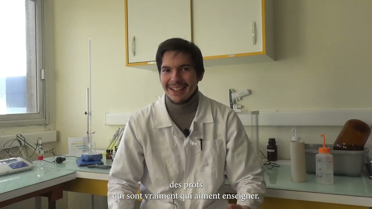 Plongez dans le quotidien de nos étudiants en Génie Biologique !