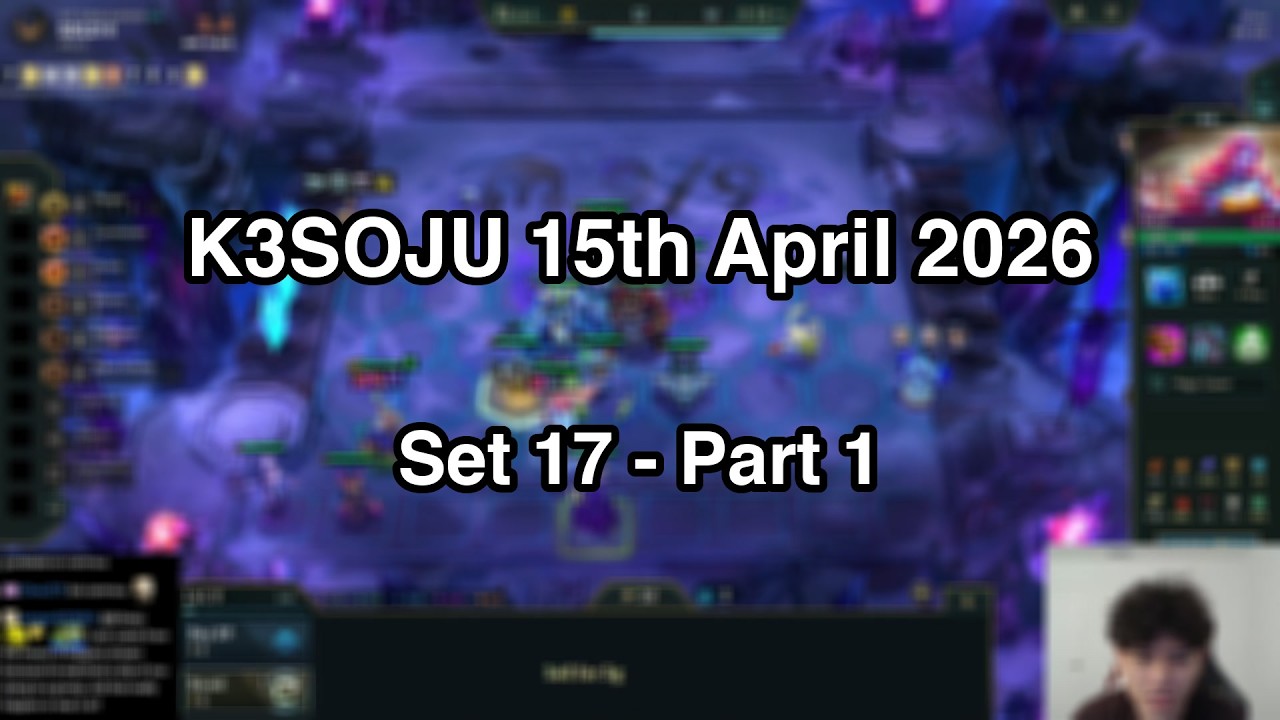 k3soju | TFT Regional Finals 2026 | Day 2 | Full VOD | Part 1k3soju 260415 part1