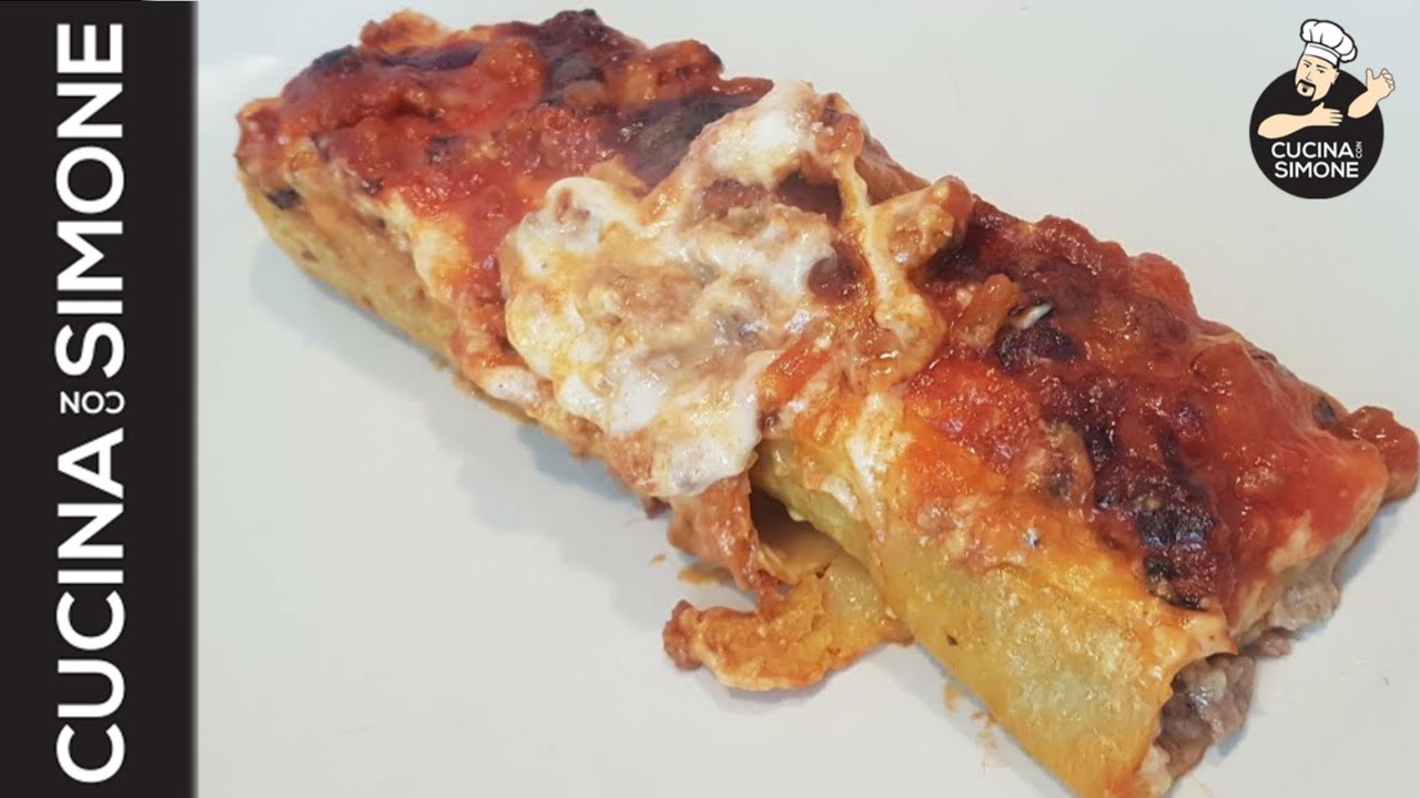 Ricetta dei Cannelloni alla Carne della Tradizione