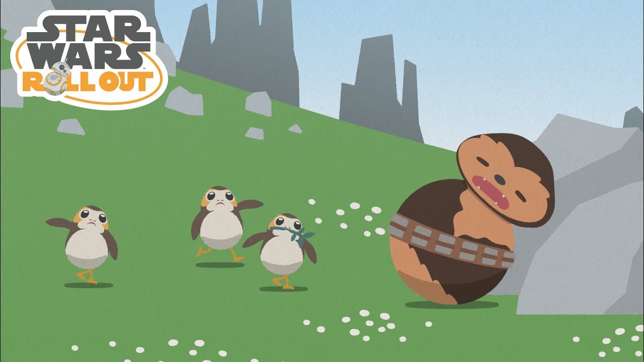 【Star Wars Roll Out 全新短編動畫 】Chewie, the Porgs, and the Sea Monster -  Ch1