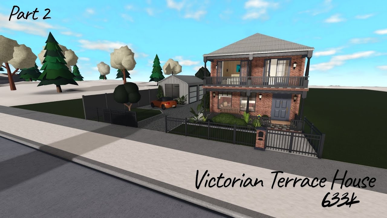 Bloxburg | Victorian Terrace House | 633k | Part 2